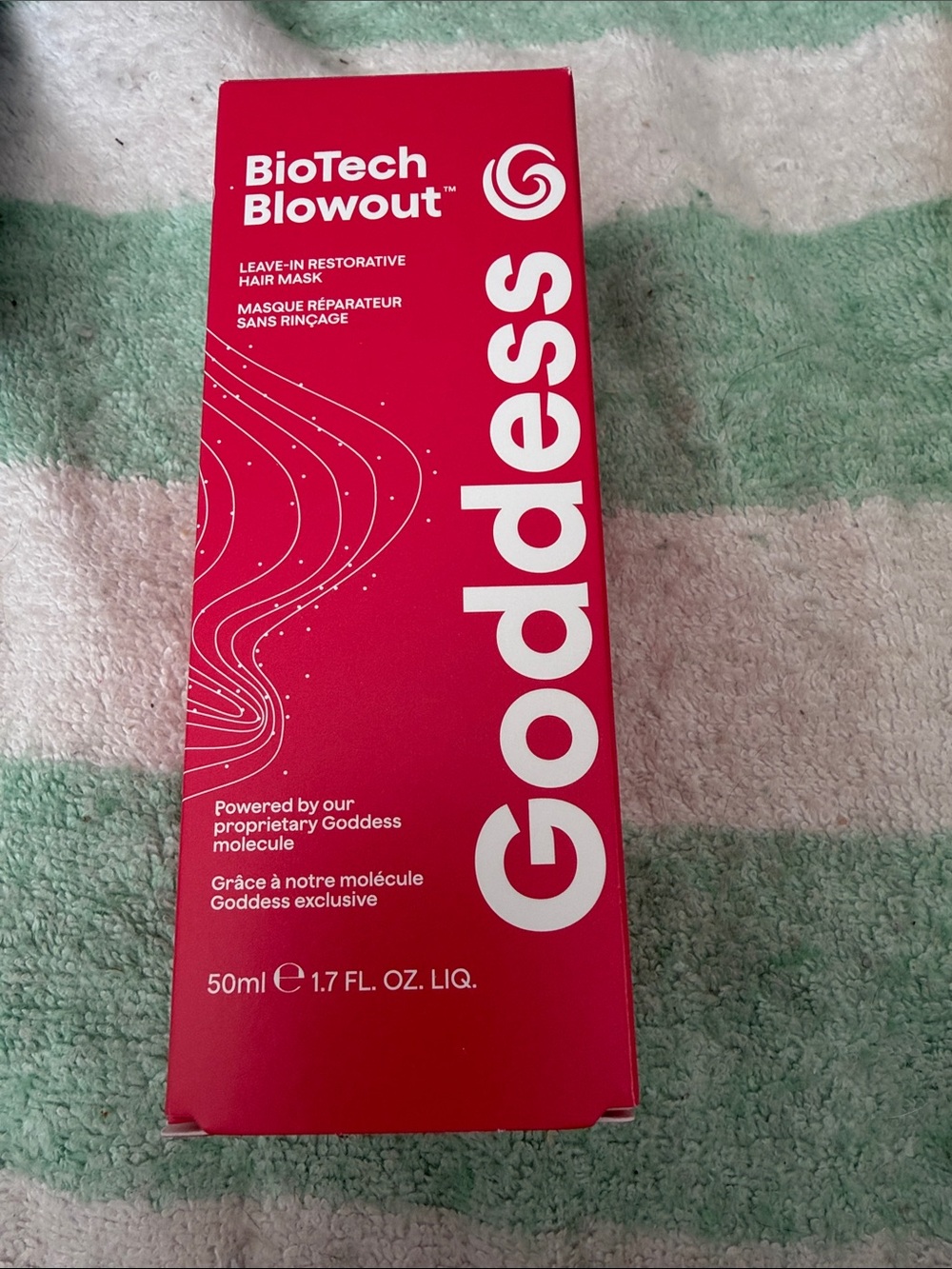 Goddess BioTech Blowout Leave-In Restorative Hair Mask - New!